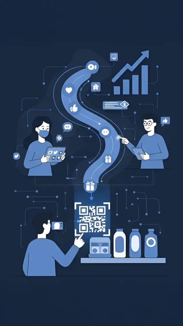 Consumer Finds QR Code on Product