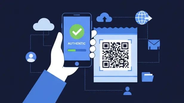 App-Free Consumer Authentication Works with any smartphone camera globally